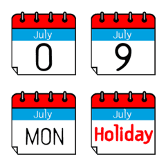 Calendar July 07