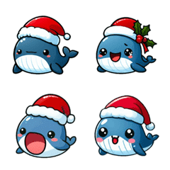 Christmas - Cute Whale
