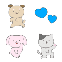 Animal Emoji (dog cat rabbit)