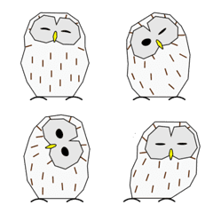 Silent Owl Emoji revised