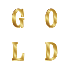 Golden legend of the English alphabet
