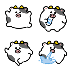 little cow anime emoji