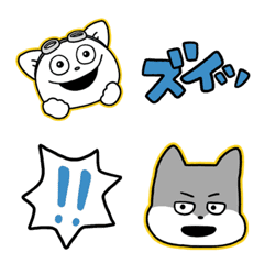 Kotetsu-kun's Manga-Style Emoji