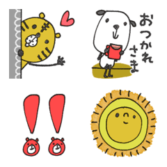 motto's Unique Animals Emojis