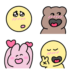 Everyday cute emojis 77