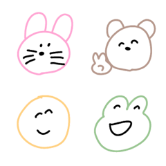 Handwritten cute emojis 34