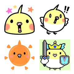 Cockatiel,chikin-chan Emoji 5