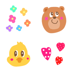 Colorful, pop, popular emojis