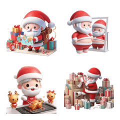 サンタさんのクリスマス準備Ⅱ