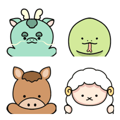 Lots of cute animal Emoji