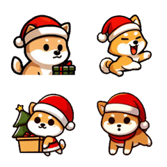 Christmas - Cute Shiba Inu