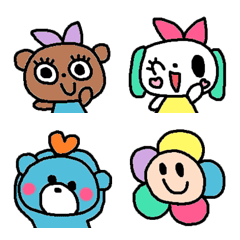 (Various emoji 373adult cute simple)