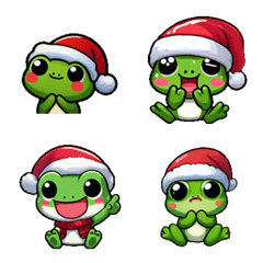 Christmas - Cute Frog