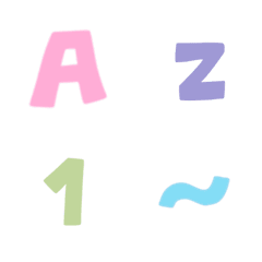 basic A to Z , numbers & symbols