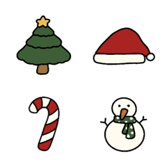 Fluffy Christmas Emojis