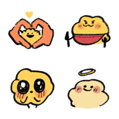 popcorn chicken emoji