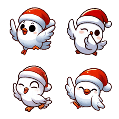 Christmas - Cute White Dove