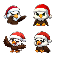 Christmas - Cute Eagle