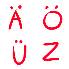 German Latin alphabet