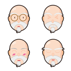 Bald dad's emoji