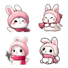 Winter - Cute Rabbit