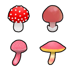 mushroom-sticker