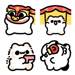 Akunya and Maonya's dragon year emoji