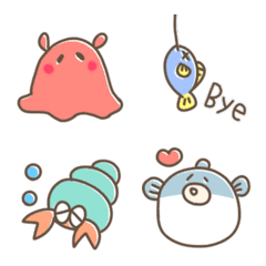 Marine life Emoji 2