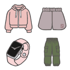 Fashion  Emoji autumn & sport wear