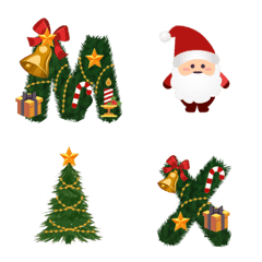 Santa Claus and English letters
