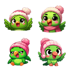 Winter - Cute Parrot