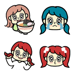 miiiichan. - LINE絵文字 | LINE STORE