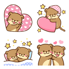 Small-clawed otter,love 6