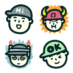 Hat Boys Emoji