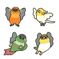 enjoy birds emoji
