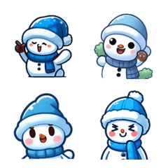 Winter - Cute Snowman