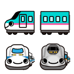 Moving Shinkansen Emoji Part1