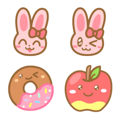 Rabbit Pink Emoji