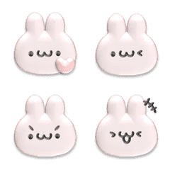 pink rabbit mochi