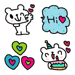 (Various emoji 387adult cute simple)