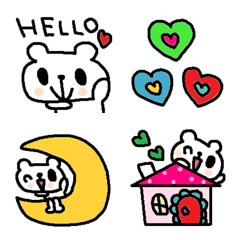 (Various emoji 392adult cute simple)