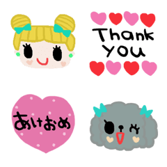 (Various emoji 393adult cute simple)