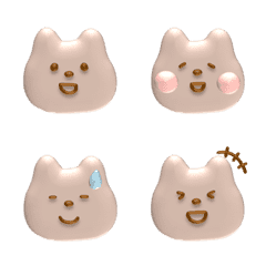 brown bear mochi 3d