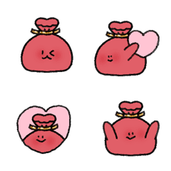 shy red lucky bag festive Emoji
