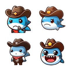 Cowboy - Cute Shark