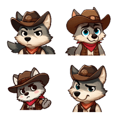Cowboy - Cute Wolf