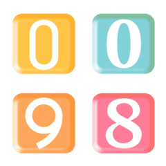 Number emoji 98