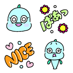 Cute fish emoji