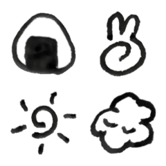 mono handwritten emoji