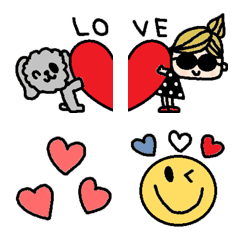 (Various emoji 398adult cute simple)